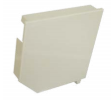 SQ HEAD BOX END PLATE 150MM - Roller Shutters Australia