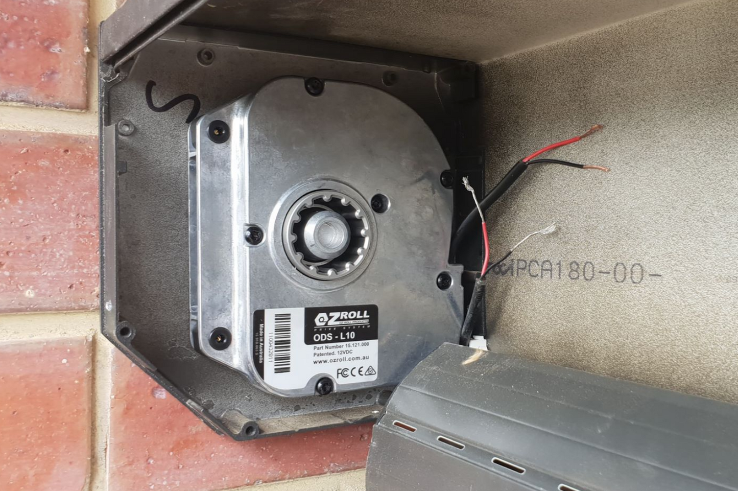 Ozroll L10 Motor 15.121.000 - Roller Shutters Australia